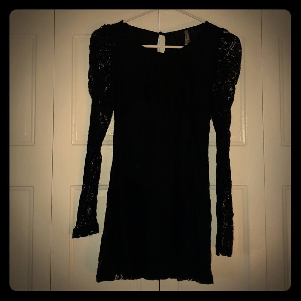 Charlotte Russe Black lace dress